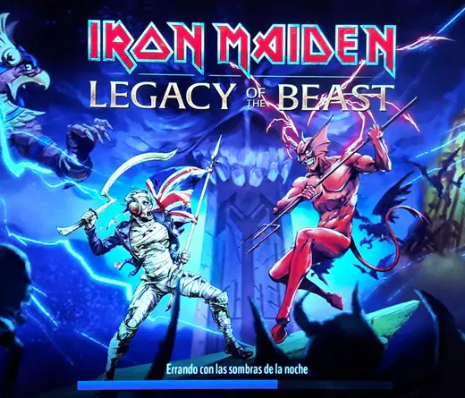 Iron Maiden sigue innovando y presenta su nuevo videojuego.